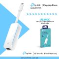 TP-Link USB Type-C to RJ45 3.0 UE300C Ethernet Network Gigabit Adapter 10/100/1000Mbps - 18 Months Brand Warranty. 