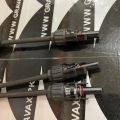 MC4 1Pair x MCY201 Connector Y Branch mcy201 Terminals 2 Male 1 Female and 2 Female 1 Male Solar Panel Cable Branch Connector for solar Pv solar system. 