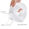 Nano Tape Balloon DIY Fun Tape/ Nano Tape Plastic Bubbles Balloon Two Sided Tape for DIY Craft, Birthday Party Pool Party/1 Nano Tap Roll 3m Length 1 inch Width Double Sided Tap Only Use Hot Air For Soft The Tape. 