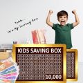 Premium 10 Lac Rupees Saving Box – 1,000,000 PKR Wooden Money Challenge –10 Thousand ,100,000 PKR , 200,000 PKR, 300,000 PKR ,500,000 PKR PKR –Hujj Saving Box – Saving Money Box  I Money Saving Box I Saving Box For Hujj I 10 Lac Saving Money Box. 
