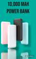 Portable Powerbank 10000mAh / 2600mAh / 6000mAh With LED Light Universal Power Bank For All Mobiles. 