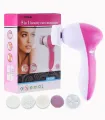 5-in-1  Face Massage Beauty Device Machine Facial Massager and Body Exfoliating Scrub Beauty Device Face Massager Machine Facial Machine Face Hand Foot facial Machine Electric Callous Remover & Massager Facial brush Set Pedicure Foot Care Kit Scrubber Fac. 