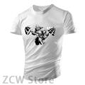 New Fun Weightlifting Dumbbell 3d Print Men's Tough Street Style T Shirt Gym Running Breathable Translucent Sports Summer Top. 
