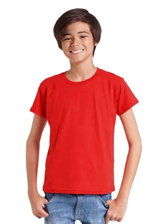 The%20HR%20Clothing%20Summer%20Plain%20Red%20T-shirt%20For%20Kids%20/%20Soft%20&%20Comfortable%20Round%20Neck%20Red%20T-shirt%20/%20Cotton%20Jersey%20T-shirt%20/%20Half%20Sleeve%20T-shirt%20For%20Kids%20-%20Image%202