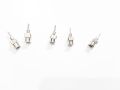 Mehndi Applicator Metal Tips Set of 5 different tips for Mehndi And Henna Art. 