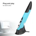 USB Computer Stylus PC Parts Wireless 2.4G Mouse Pen Type Personalized Innovative Vertical. 
