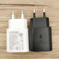 25watt fast charger Samsung  With Type-C To Type-C Cable | Supports Super Fast Charing 25W Super Fast Charger 25W Power Adapter. 