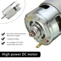 DC Motor DC 25W  Electronic Motor Ball Bearing High Torque High Power Low Noise Hot Sale. 