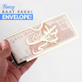 Premium Acrylic Design Baat Pakki Acrylic Envelopes. 
