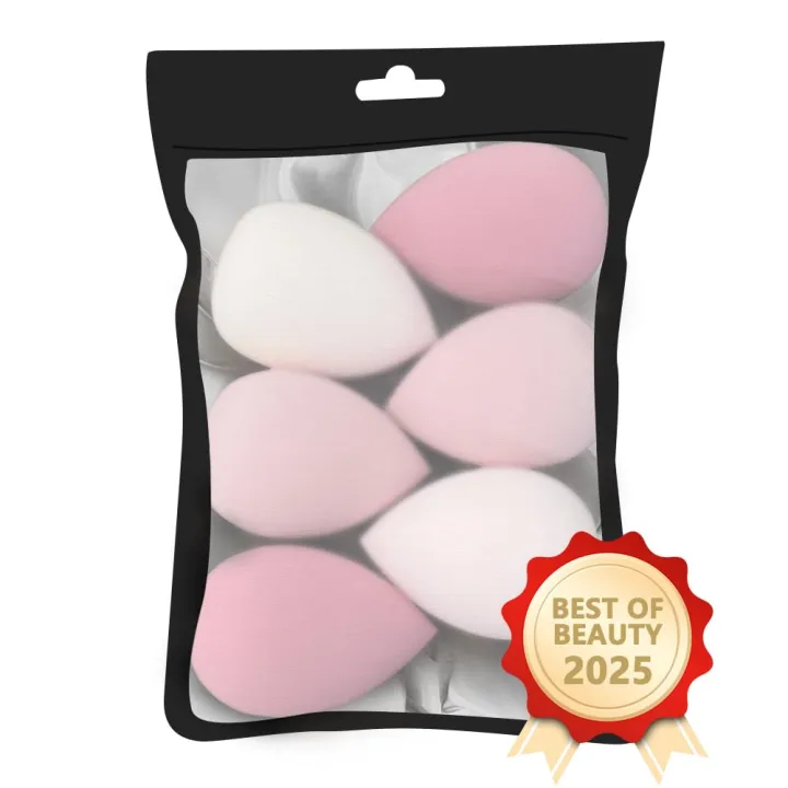 6Pcs%20Perfect%20Makeup%20Sponge%20Set%20Blender%20Flawless%20for%20Liquid,%20Multi-colored%20Beauty%20Makeup%20Sponges%20-%20Image%202