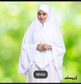 prayer Namaz scarf Makhna scarf with niqab for girls & women MAROON COLOR. 