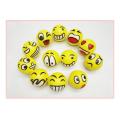 Emoji Face Squeeze Balls PU Ball 5cm Solid Smiling face Pressure Ball Children's Mental Toy Sponge To Release The Ball. 