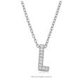 Silver Stainless Steel Alphabet Locket/Necklace/Pendant and Bracelet for Girls/Women - A to Z Your Customized/personalized Name Alphabets. 