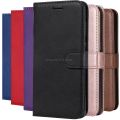 【2023NEW】Case for Samsung Galaxy NOTE 3 N900 N9005 Solid color flip pu Leather Cover Wallet Case NOTE3 SM-N900 SM-N9005 full housings. 