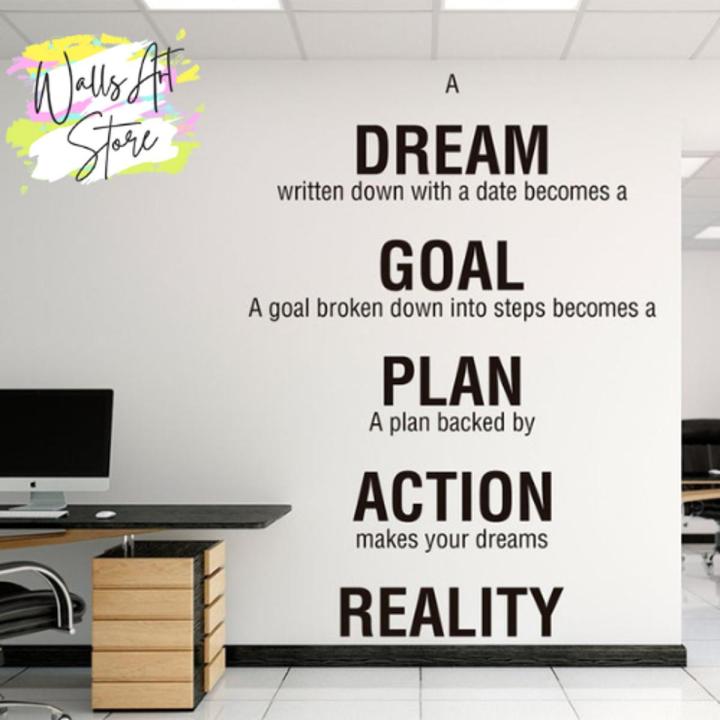 Office Decals, Motivational, Inspiring, Office Wall Art, Office Decor, Wall Decals, Wall Stickers, Office supplies, Typography, Wall Decor