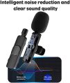 K8 Collar Mic Lavalier Wireless Microphone for Video Recordings Youtube Mic compatible with USB Type-C & iOS Smartphones Vlogging Mic / Gaming/ Live Stream/ Interview Mic with Smart Noise Cancellation (Not Supported SAMSUNG, INFINIX, TECNO) Ajaz Traders. 