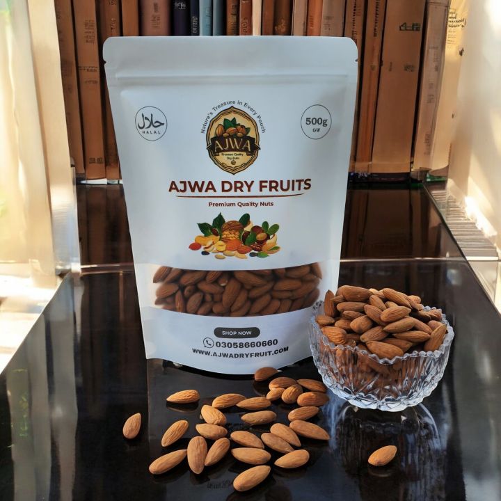 Premium Almonds Large 250 grams - American Almonds Large 250 grams– Sunara Badam Giri