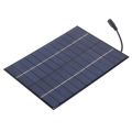 12V 5.2W Mini Solar Panel Polycrystalline Solar Cells Silicon Epoxy Solar DIY Module System Charger + DC output. 