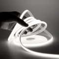 White Color Neon Waterproof Strip Light 5 Meter With FREE Silicone Tube and Adaptor. 