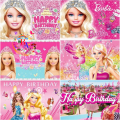 Barbie Fancy Backdrop Barbie Theme Fancy Panaflex Barbie Birthday Party Banner Code 29. 