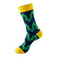 1 Pairs Cotton Funky Socks For Men Women Random Colors Branded Quality. 