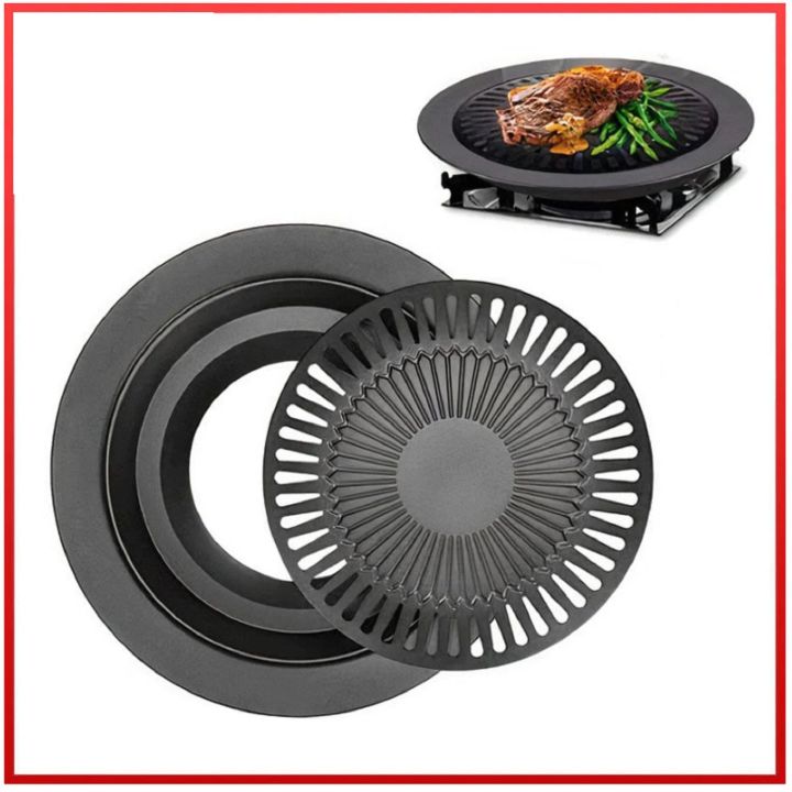 Stove%20Top%20Barbecue%20Grill%20-%20Nonstick%20BBQ%20%20Smokeless%20Kitchen%20Home%20Indoor/%20Outdoor%20BBQ,%20Stainless%20Steel%20with%20Double%20Coated%20Non%20Stick%20Surface%20Grill%20Pan%20for%20Roasting,%20Utensils%20Portable%20Korean%20Gas%20Grill%20Pan%20Household%20Plate%20BBQ%20Cooking%20Tool%20Sets%20-%20Image%204