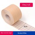 1 Roll 5cmx10m Medical Non-woven Fabric Tap Breathable Hyposensitive Plaster Wound Dressing Catheter Needle Fixation Tape. 