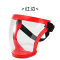 Transparent Face Mask Full Face Shield Safety Glasses Eye Protection Windproof Dustproof Anti-splash Kitchen Tool. 