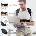 AVIDDA Posture Corrector for Men Women, Back Brace with Replaceable Support Plate, Breathable and Adjustable Back Support Providing Pain Relief from Back, Neck & Shoulder Size: S Black uk import. 