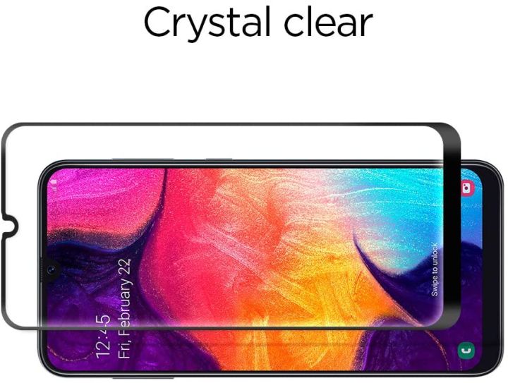 Spigen,%20Galaxy%20A50%20/%20Galaxy%20A30%20Screen%20Protector,%209H%20Tempered%20Glass,%20Full%20Coverage,%20Anti-fingerprint,%20Anti-scratch,%20Samsung%20Galaxy%20A50%20Glass,%20Samsung%20Galaxy%20A30%20Glass%20(611GL26283)%20-%20Image%204