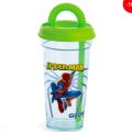 (360 ml) Glory Sip Sip Glass Transparent Sippy cups Sippy Glass Straw water glass Straw Sipy Cup Spider Man Dora Ben Ten Frozen. 