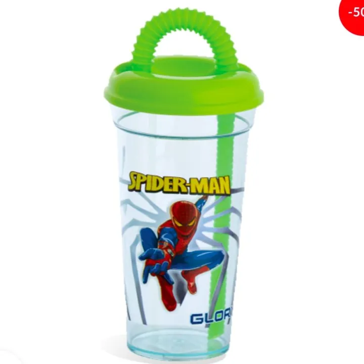 (360%20ml)%20Glory%20Sip%20Sip%20Glass%20Transparent%20Sippy%20cups%20Sippy%20Glass%20Straw%20water%20glass%20Straw%20Sipy%20Cup%20Spider%20Man%20Dora%20Ben%20Ten%20Frozen%20-%20Image%202
