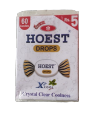 Hoest Drops Candies – Soothing Menthol Hard Candy (Pack of 60) | Refreshing & Cooling | Cough & Throat Relief | Minty Fresh Taste. 