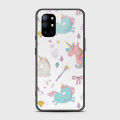 OnePlus 9R Cover - SkinLee HQ Infinity Glass Case (Soft) - Neon Rainbow Unicorn - SKINLEE-475-1-1025-645. 