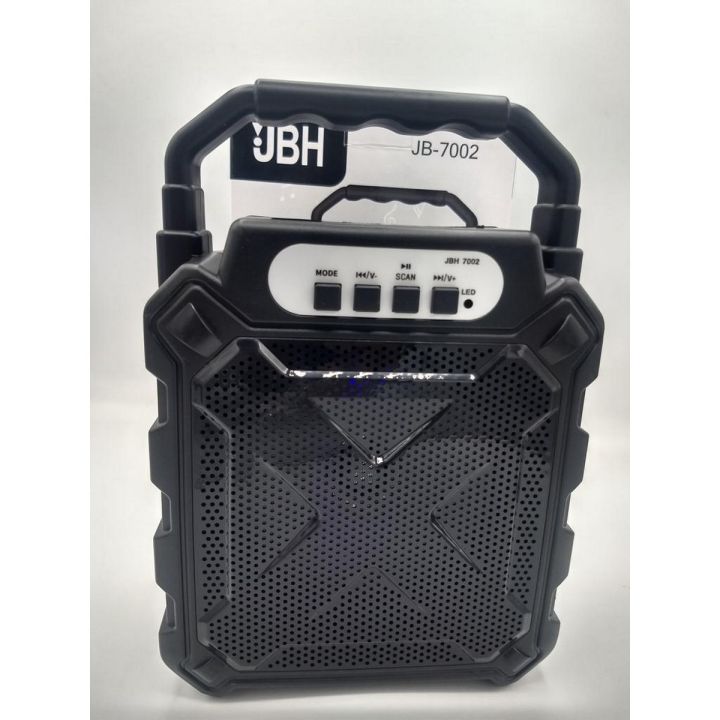 JBH WIRELESS PORTABLE SPEAKER , BASS BOOSTING SOUND SPEAKER , JB-7002 WIRELESS BLUETOOTH SPEAKER