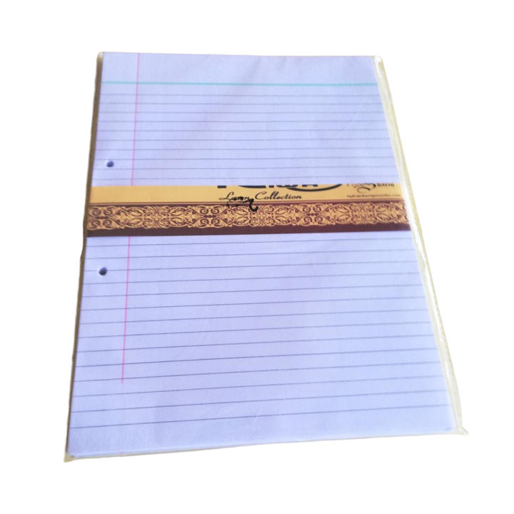 One Pack of Assignment Pages (8 copies) - English single sided
