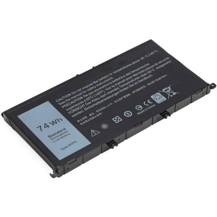 New Laptop 9 Cell Notebook Battery For Inspiron   357F9 71JF4 (11.1 74wh 6400mAh)