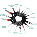 8PCS Tool set  Circuit Board Auto Plug Wire Harness Terminal Extraction Pick Connector Crimp Pin Back Needle Remove Tool Set. 