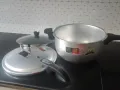 AR Heavy Weight Aluminum Cooker with Double Lid – 5L to 11L  High-Performance Pressure Cooker. 