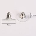 Plastic Earring Backs Stoppers Ear Post Plugs Stud Earrings Care Cap Jewelry Making Accessories ( 50 Pcs ). 