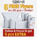 Flyers, Shipping flyers & Packaging Flyers – Plain Courier Packing Sheets & Poly Parcel Mailers (Pack of 25). 