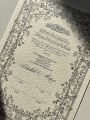 Luxury Floral Nikkah Certificate, Islamic Wedding Contract, Nikkah Nama, Muslim Marriage Certificate, Vintage Floral Print, Floral Wreath A4. 