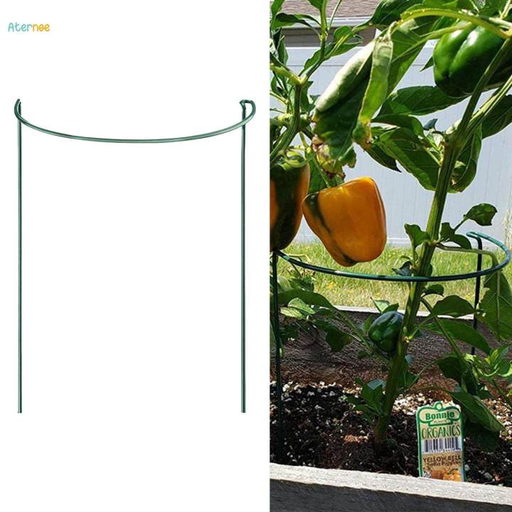 Iron%20Plant%20Support%20Ring%20Plant%20Cages%20for%20Vegetable%20Climbing%20Plant%20Garden%20-%20Image%202