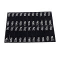 1Sheet Gym Equipment Weight Sticker Labels Power Equipment Label WANNA. 