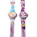 Kids Watch - Digital Kids Spinner Watch With Light and Music for Kids School Girls & Boys Digital Spinner Wrist Watch Iron Man, Frozen, Avengers, Barbie, Princess, Doramon & others - Random Multicolor - Art# OFADM - Spinner -WKG-0004. 