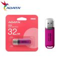 ADATA USB 2.0 Flash Disk C906 Memory Stick 8GB 16GB 32GB 64GB USB Flash Drive White Black Mini Portable Pen Drive For Computer. 
