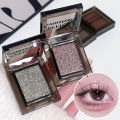 Peach Pink Punk Smoky Eyeshadow Palette Pearlescent Lying Silkworm Brightening Eye Pigment Matte Glitter Press Powder Eye Shadow. 