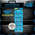 Vinnic Original 10 Pcs L626F - 377 Replace for 377A , 377, SR626SW, AG4, LR626, LR626H Alkaline Button Battery.. 