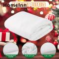 Christmas Artificial Snow Blanket Soft Thick Christmas Snow Blanket for Indoor Outdoor Decor Fluffy Tearable Winter Village Display Ideal Holiday Decoration Reusable Fake Snow Blanket. 