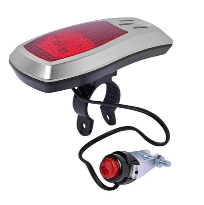 Bicycle Electric Horn Outdoor Alarm Speaker Bike Light Bicycle Horn